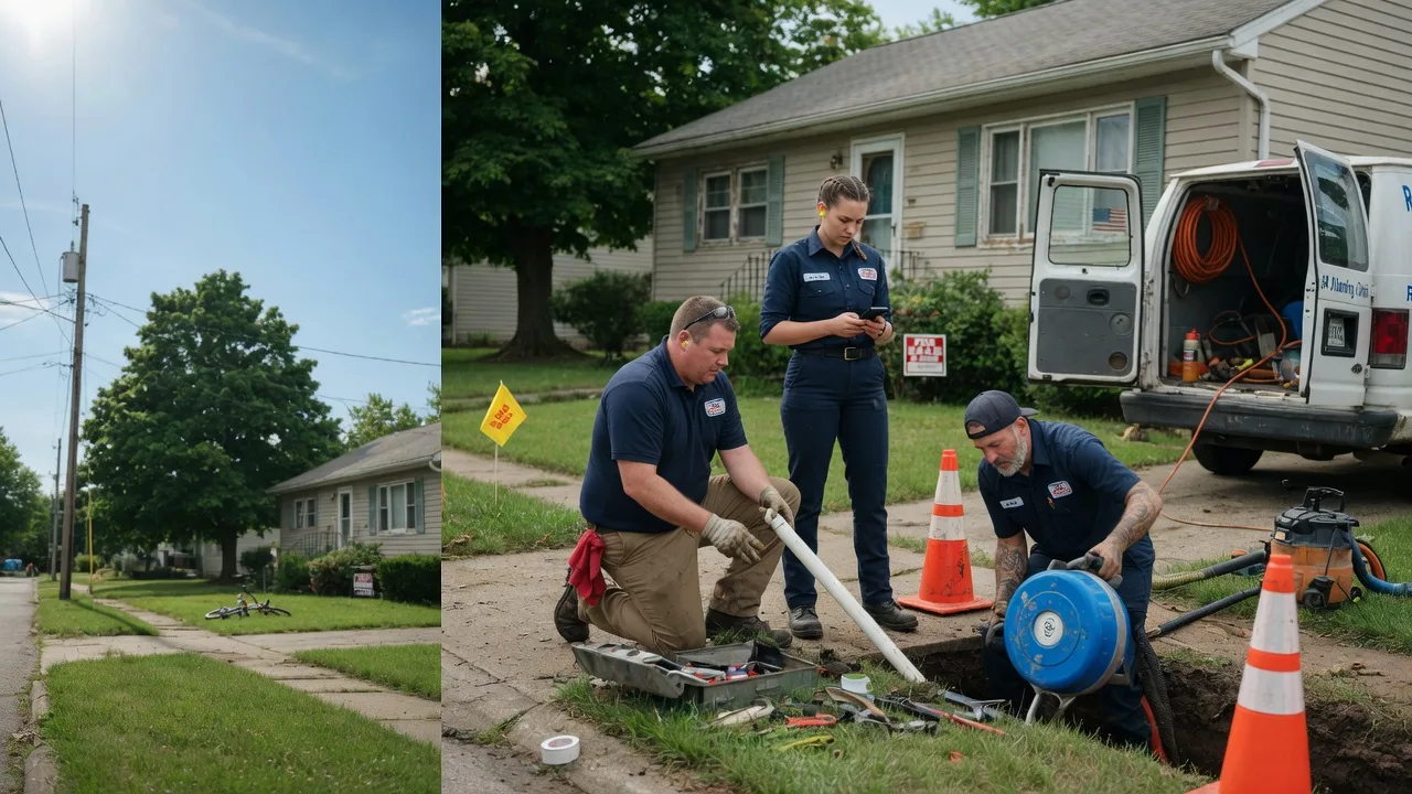 Sewer Line Repair in Wheelersburg, OH near me